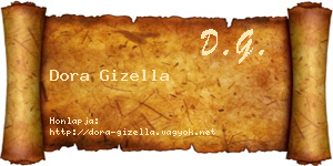 Dora Gizella névjegykártya